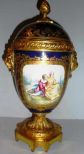 Cobalt with Gilt Covered Urn