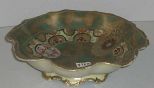 Nippon Ruffled Edge and Footed Bowl