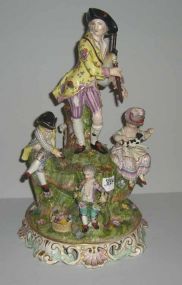 Musical Figural Statue Meissen