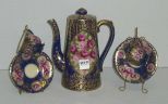 Nippon Demi Tea Pot, Cups, Saucers