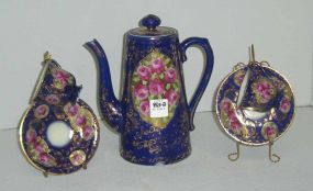 Nippon Tea Pot, Cups, Saucers