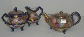 Nippon Tea Pot, Creamer, and Sugar