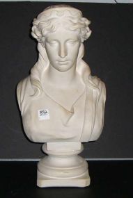 Lady Alabaster Bust