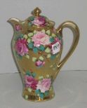 Nippon Chocolate Pot w/Roses