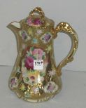 Nippon Chocolate Pot with Roses