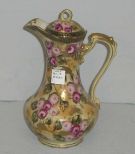 Nippon Chocolate Pot with Roses