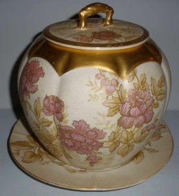 Cracker Jar with Underplate