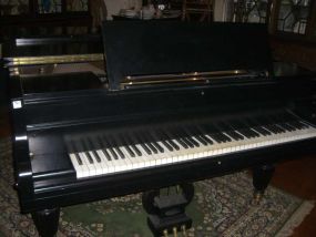 Chickering & Sons Grand Piano with Ebonized Case 1895