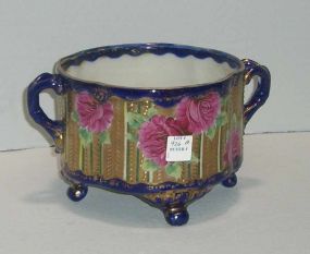 Nippon Handled Cobalt Planter