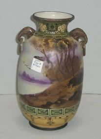 Nippon Double Handled Vase
