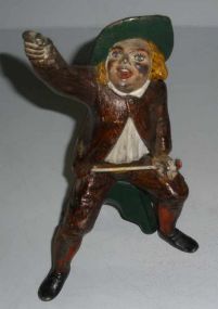 Polychromed Spelter German Tavern Figurine