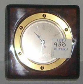 German Quartz Desk Clock