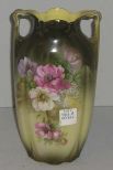 Staffordshire Large Floral Vase
