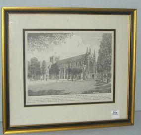 Framed Print Winchester Cathedral Hampshire