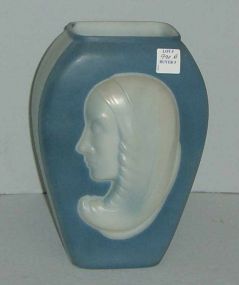 Phoenix Glass Sculptured Vase