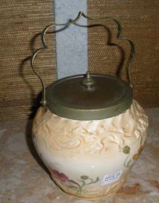 Floral Biscuit Barrel