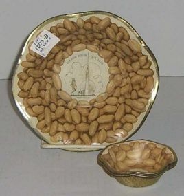 1939 Planters Peanut Master Dish and Nut Cups