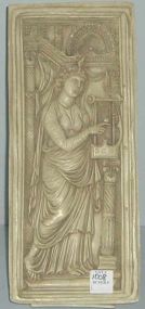 Wall Plaque Medieval Lady