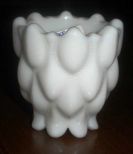 Milk Glass Toothpick Holder