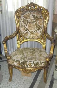 Pair of Rococo Arm Chairs