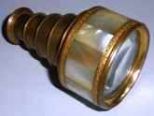 Spy Glass Brass with Mother of Pearl Inserts