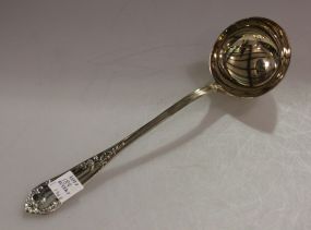 Very Large Rocaille Sterling Soup Ladle by Erquis