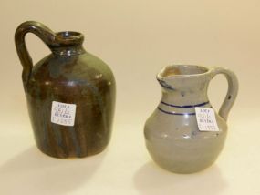 Jerry Brown Pottery Jug & Pitcher