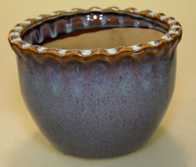 Luster Pottery Flower Pot