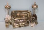 Tavola Pewter Shakers & Butter Dish