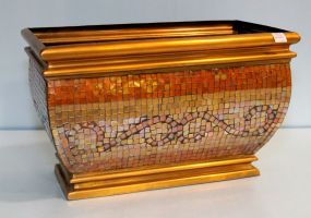 Mosaic Copper Planter