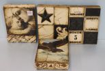 Four Sid Dickens Decorative Wall Plaques