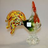 Decorative Glass Rooster