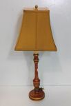 Decorative Chinoiserie Candlestick Lamp