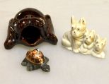 Three Miniature Porcelain Figures
