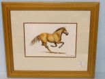 Watercolor of Horse