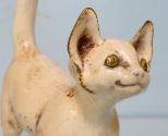 Ceramic Cat Signed Anthony