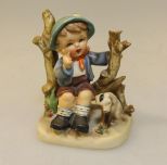 Erich Stouffer Figurine of Boy with Dog