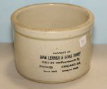 Sam Lerner and Sons Stoneware 