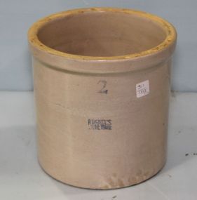 2 Gallon Ruckels Stoneware Pot