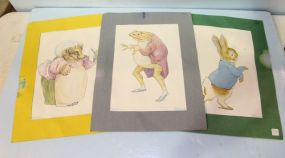 Three Beatrice Potter Prints