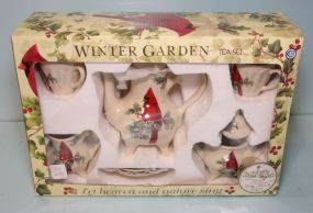 Winter Garden Tea Set