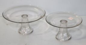 Two Tier Glass Stand 