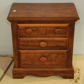 Two Drawer Bedside Table