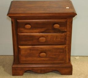 Two Drawer Bedside Table