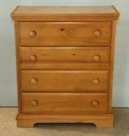 Four Drawer Pine Chest