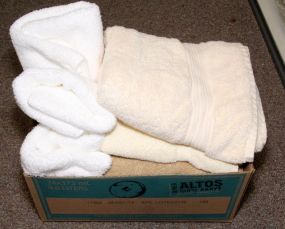 Box Lot of Towels 