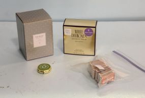 White Diamond Powder, Pill Box, Candle & Matches