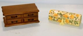 Jewelry Box & Small Dome Top Box