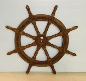 Antique Ship Wheel