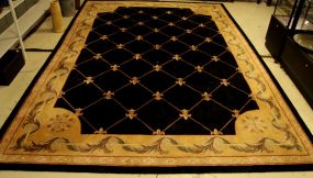 Black Chinese Rug